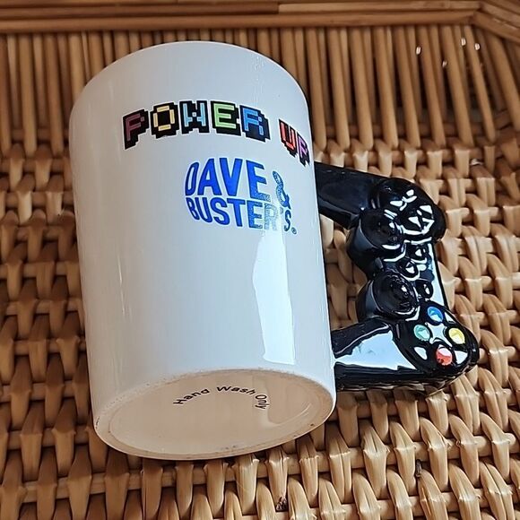 Dave & Buster's Power Up Game Control Mug - Picture 3 of 7
